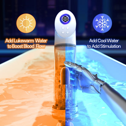 Sucking Massaging Penis Masturbation Cup - Smart Control Male Silicone Blowjob Sex Toys