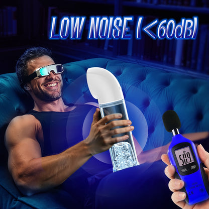 Sucking Massaging Penis Masturbation Cup - Smart Control Male Silicone Blowjob Sex Toys