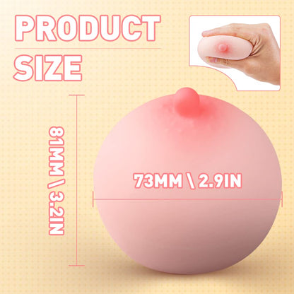 Realistic Breast Mimi Ball Silicone Masturbator Cup - Nipple Sucker Ma Domlust Realistic Breast Mimi Ball Silicone Masturbator Cup - Nipple Sucker Ma Domlust