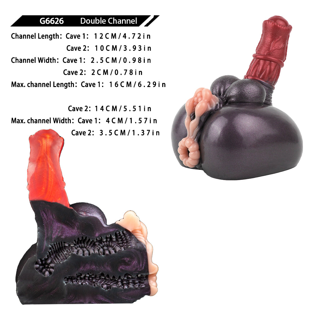 Big Horse Dildo Pussy Dual Action Torse Sex Doll - Realistic Animal Sex Men Women Masturbation