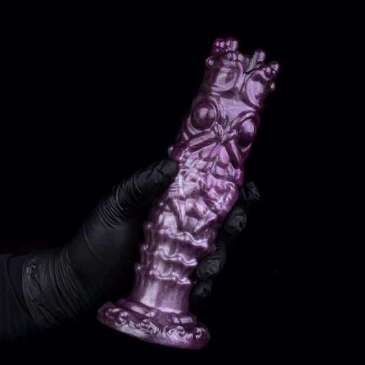 Fantasy Ovipositor Dildo – Monster Creature Cock with Silicone Eggs | Fetish Sex Toy for Women