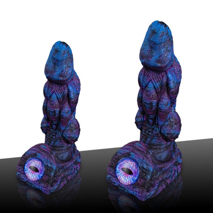 Alien Eye Fantasy Silicone Dildo - Hands-Free Orgasmic Massage & Monster Sex Toy for Women