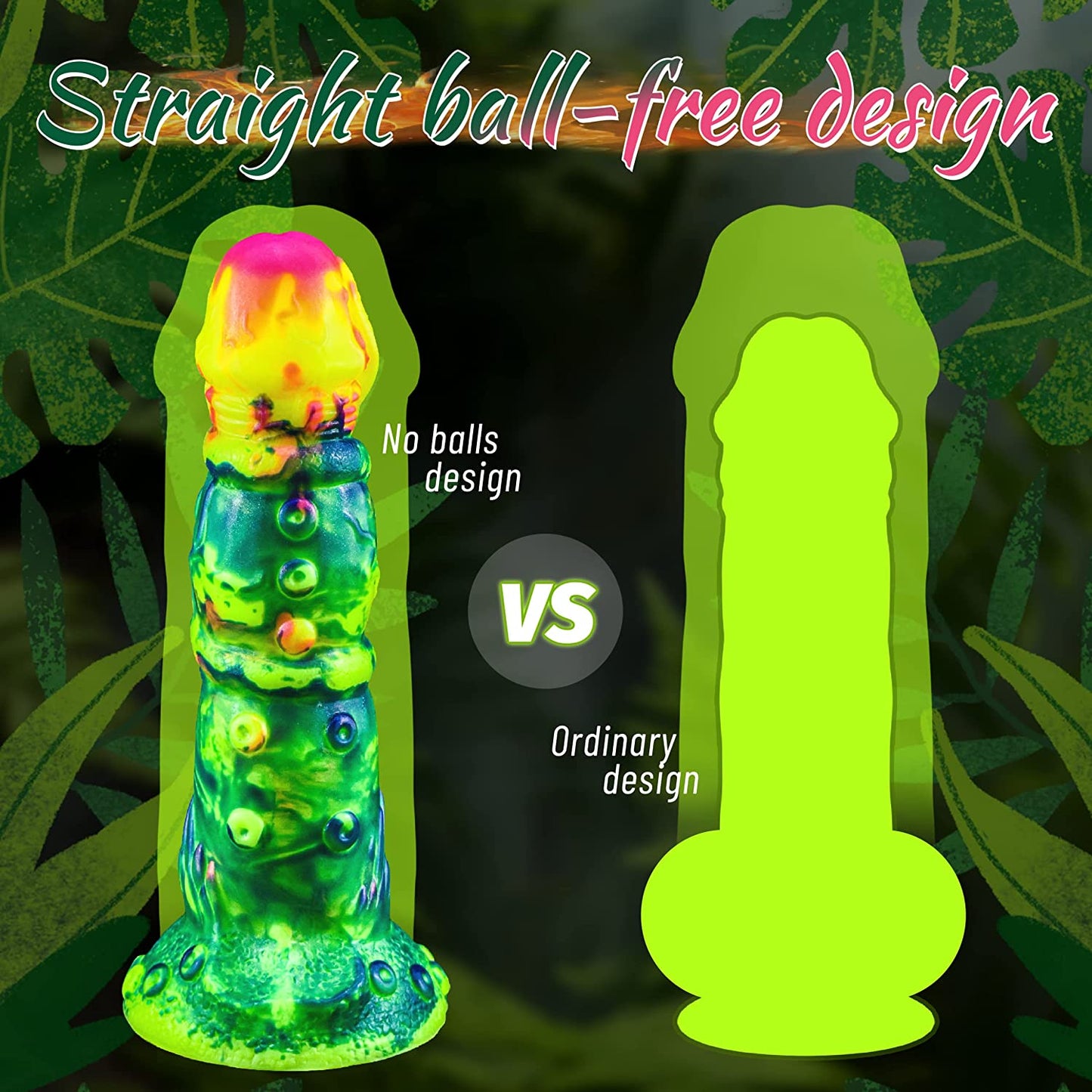 Künstlerische exotische Leinwanddildos - Domlust 8,1" realistische Monster-Analdildos für Frauen und Männer