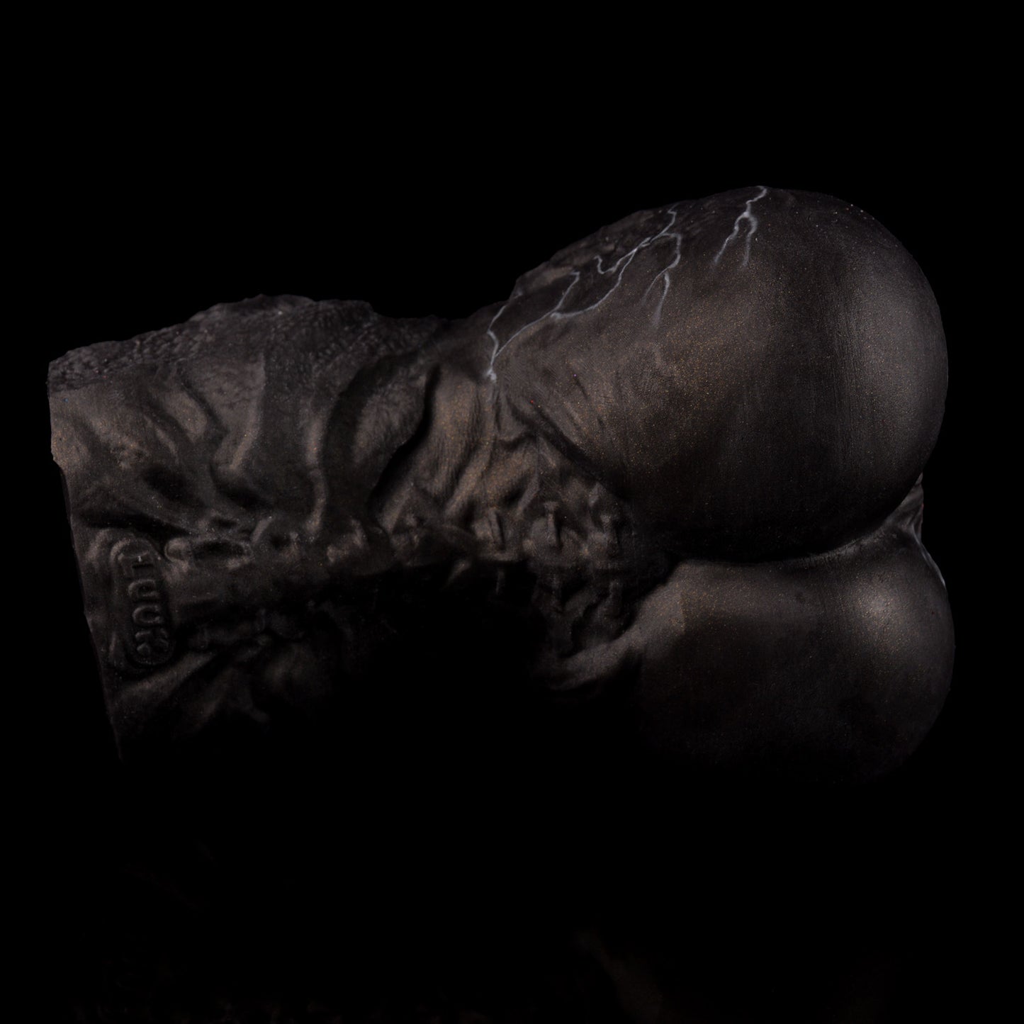 Alien Torso Fantasy Pocket Pussy – Venom Symbiote Dual-Channel Silicone Masturbator for Male Sex Toys