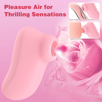 Finger Oral Sex Clit Sucking Vibrator - Pink Kawaii Whisper Quiet Fema Domlust Finger Oral Sex Clit Sucking Vibrator - Pink Kawaii Whisper Quiet Fema Domlust