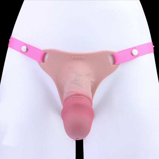 Realistic Dildo Homemade Chastity Cage – Silicone Restraint Tool for Male Control