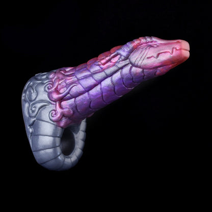 Manchon pénien Fantasy Mecha Dragon – Extenseur de pénis de 5,5 pouces pour un contrôle et une stimulation améliorés