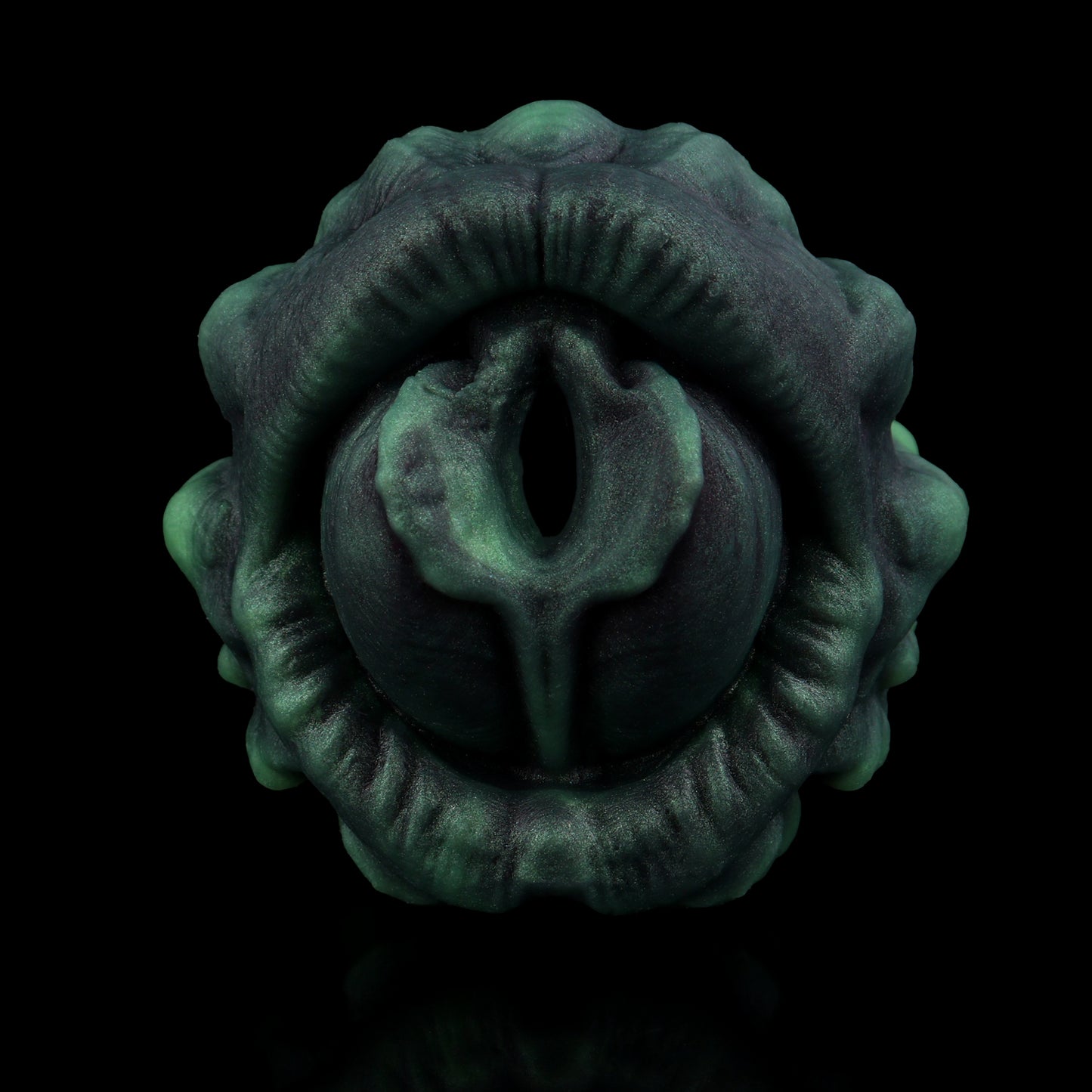 Mutant Flesh Pocket Pussy – Keratinised Creature Stroker | Platinum Silicone Fantasy Masturbator