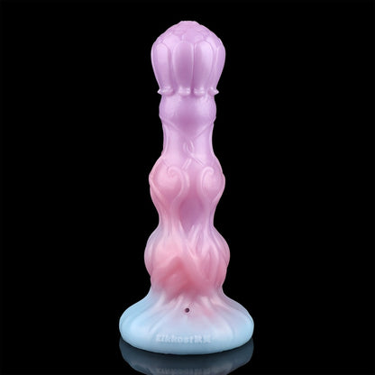Monster Inflatable Fantasy Beaded Dildo - Vaginal Insertion Expanding Masturbation Toy
