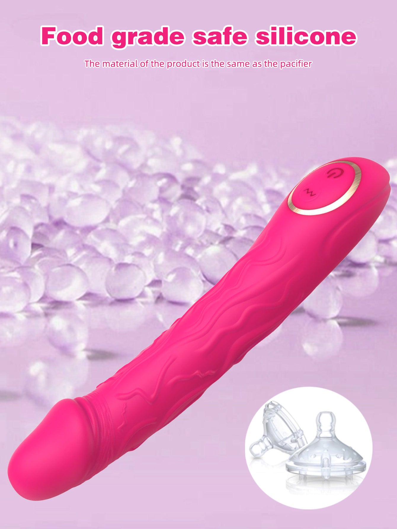 Classic Vibrator Female Sex Toys - G Spot Realistic Vibrating Dildo for Woman