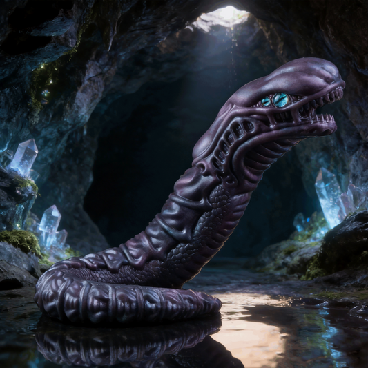 Fantasy Alien Lava Snake Sex Doll – Deep Throat Magma Serpent Pocket Pussy