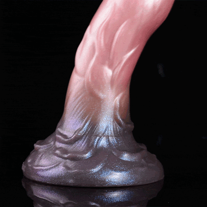 Gode ​​Fantasy Monster à insertion avec plug anal – Stimulateur en silicone liquide de qualité médicale