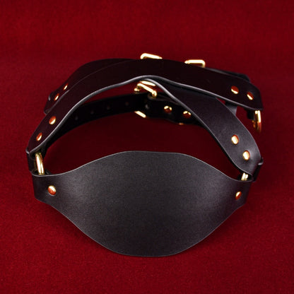 Leather Sex Mask Extreme Restraint - Fantasy Bettie Bondage BDSM Gear