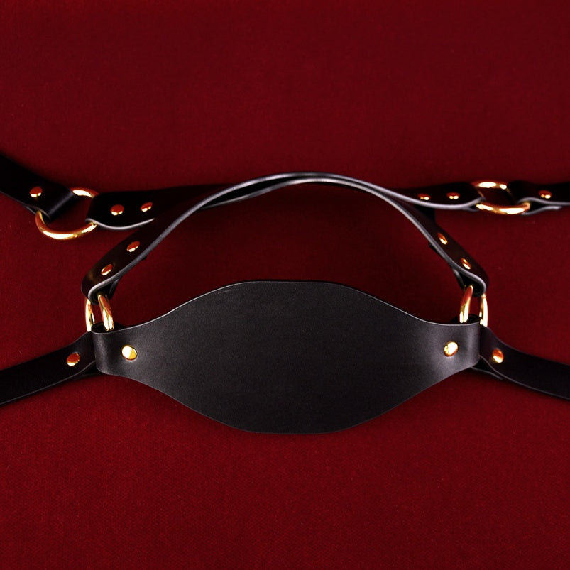 Leather Sex Mask Extreme Restraint - Fantasy Bettie Bondage BDSM Gear