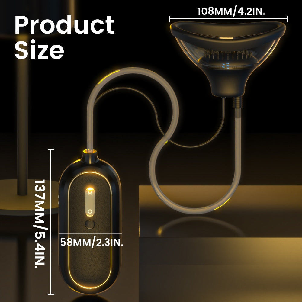 Smart Suction Vibrating Vaginal Pump - Multifunctional Stimulating Female Masturbation Toy