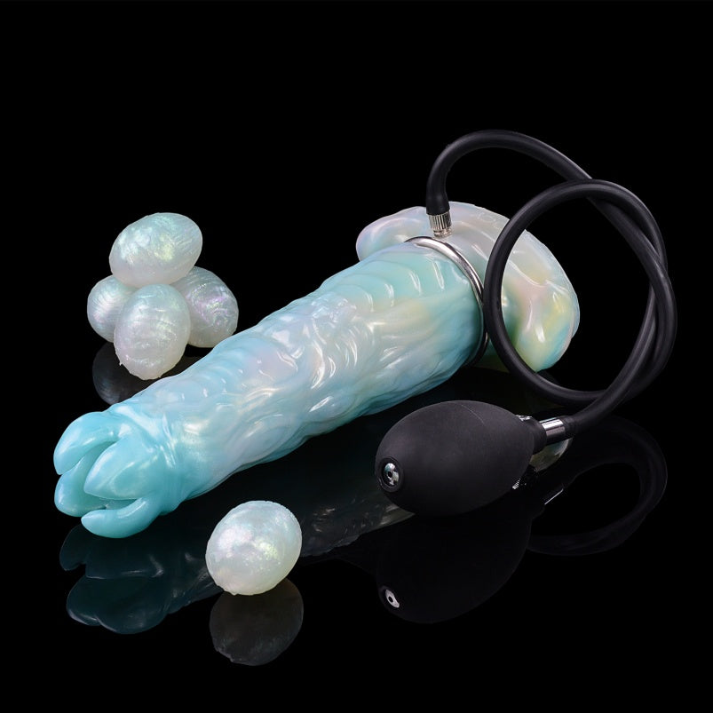 Insertable 8.54in Vaginal Fantasy Ovipositor – G-Spot Stimulating Silicone Dildo