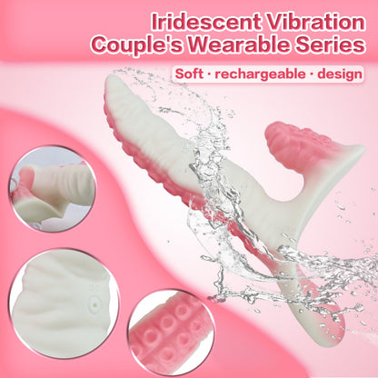 Monster Strap-on Vibrator Tentacle Dildo - Lesbian Sex Silicone Orgasmic Massage Toy