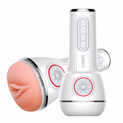 Handheld Thrusting Male Masturbator - Electric Vibrating Machine for M Domlust Handheld Thrusting Male Masturbator - Electric Vibrating Machine for M Domlust