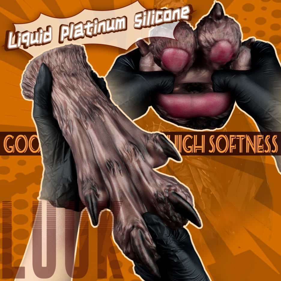 Wolf Claw Pocket Pussy | Alien Beast Platinum Silicone Male Sex Toy Domlust Wolf Claw Pocket Pussy | Alien Beast Platinum Silicone Male Sex Toy Domlust