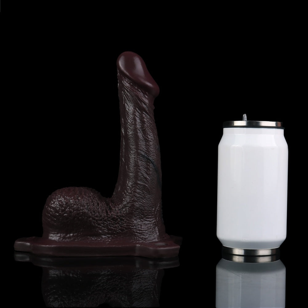 Strap-on 7.47" Realistic Silicone Penis Sleeve - Girth Enhancer with Internal Stimulation
