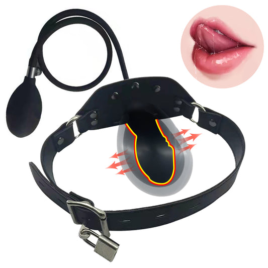 Dildo-Maske | Gesichts-Dildo-Knebel & BDSM-Bondage-Maske Domlust Dildo-Maske | Gesichts-Dildo-Knebel & BDSM-Bondage-Maske Domlust