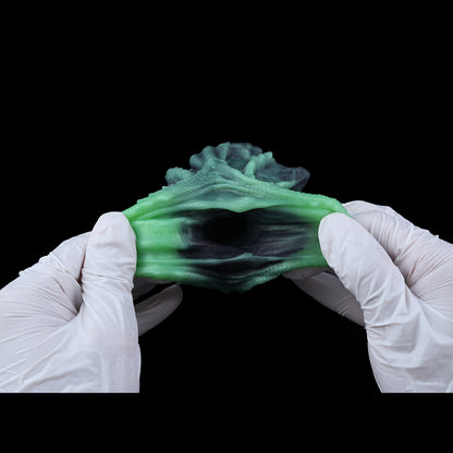Alien Creature Mouth Pocket Pussy – Glow-in-the-Dark Fantasy Stroker | Platinum Silicone