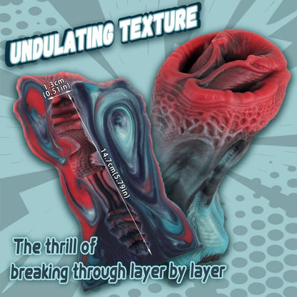 Abyss Saint Graal Extraterrestre Chatte de Poche – Godemichet Masculin en Silicone Fantaisie