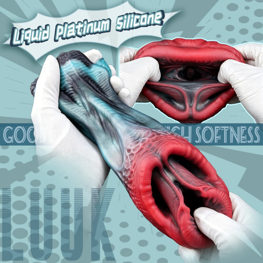 Abyss Saint Graal Extraterrestre Chatte de Poche – Godemichet Masculin en Silicone Fantaisie