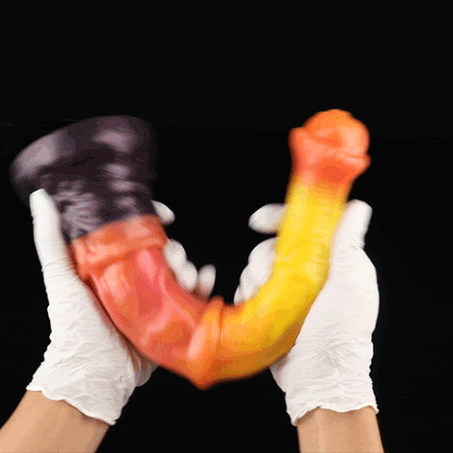 Fantasy Realistic Horse Cock Suction Cup - Dual Density Silicone Female Orgasm Toy