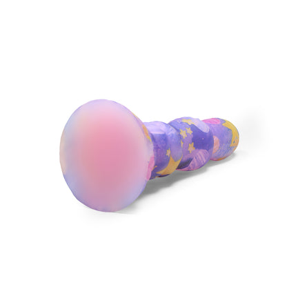 Farbenfroher rosa Dildo, Analsexspielzeug für Frauen – realistischer Silikondildo, Buttplug, Prostatamassager