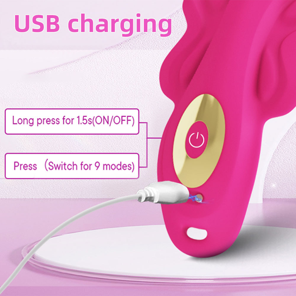 APP Controlled Vibrating Panty Sex Toys for Women - Butterfly Strapless Strapon Clit Vibrator