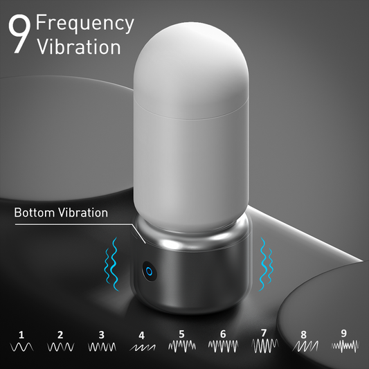 Multifunktionaler vibrierender Blowjob-Masturbator – männliche Penismassage Fleshlight Pocket Pussy