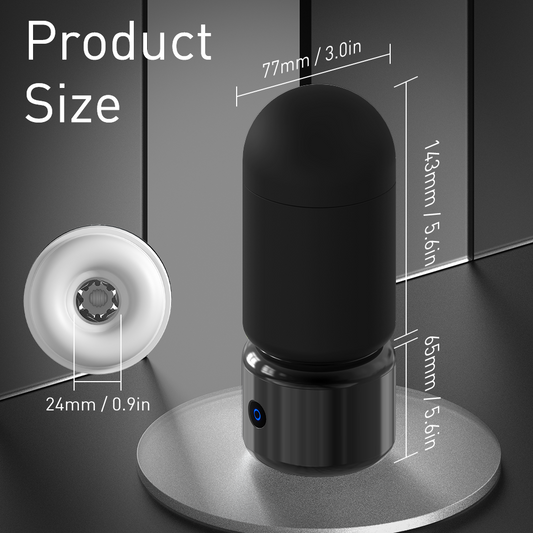 Multifunctional Vibrating Blowjob Masturbator - Male Insertion Penis Massage Fleshlight