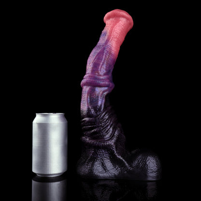 Ember Eclipse Dual-Density Platinum Silicone Horse Dildo with Heavy-Duty Suction Base