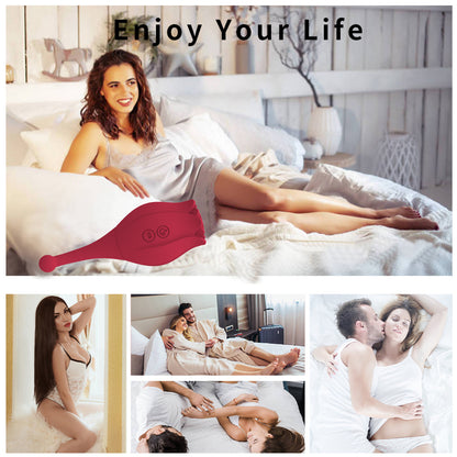 Rose Touch Clit Sucking G Spot Vibrator - Dual End Stimulator Female Sex Toys