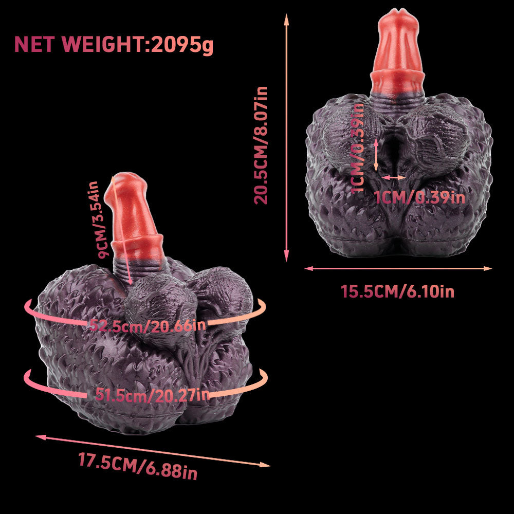 Monkey Pussy Animal Dildo Torso Sex Dolls - Realistic Beast Dual Action Sex Toys for Women Men