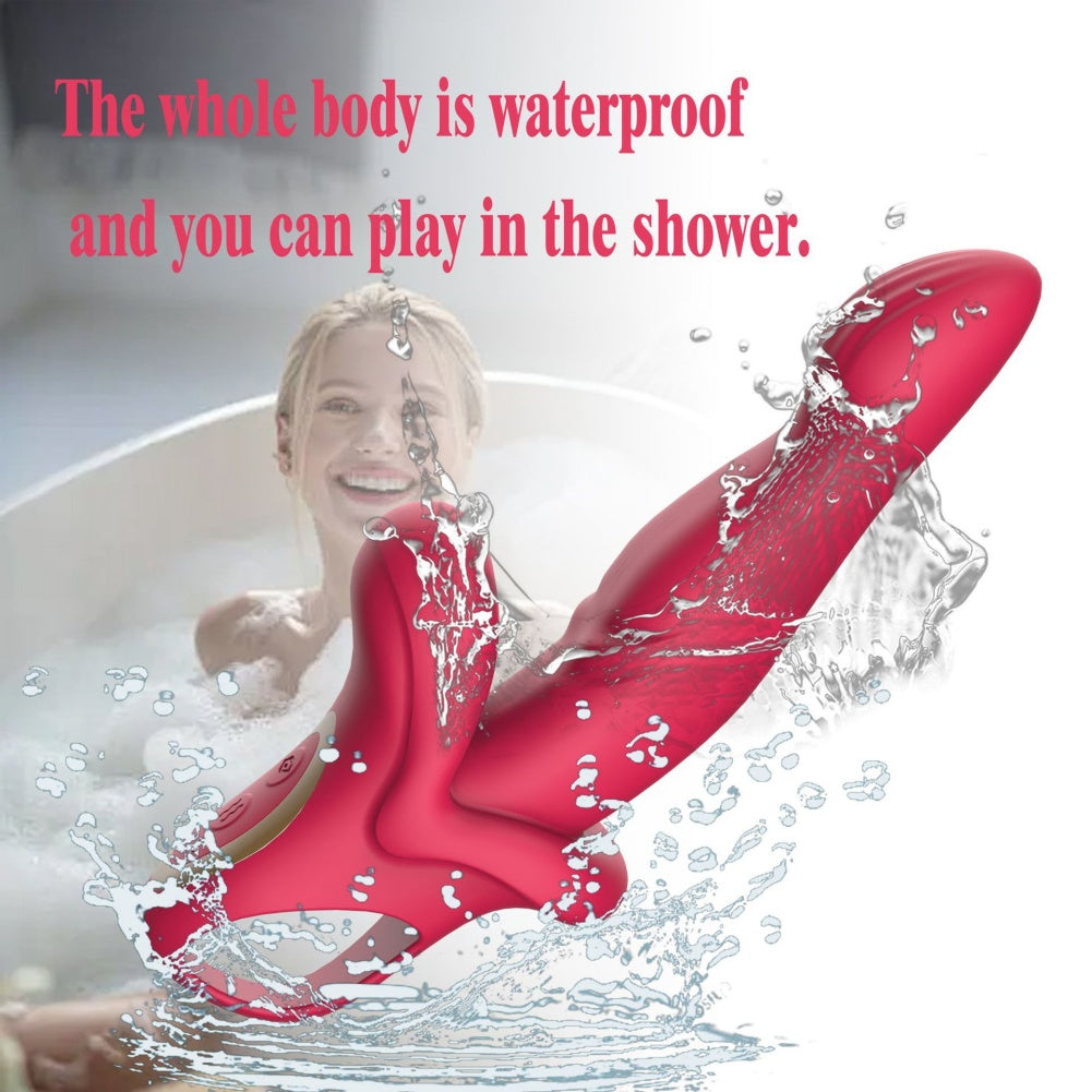 Lip-Shaped G-Spot Vibrator Dildo - Handheld Key to Powerful Vaginal Orgasms Sex Toys for Women