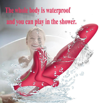 Lip-Shaped G-Spot Vibrator Dildo - Handheld Key to Powerful Vaginal Orgasms Sex Toys for Women