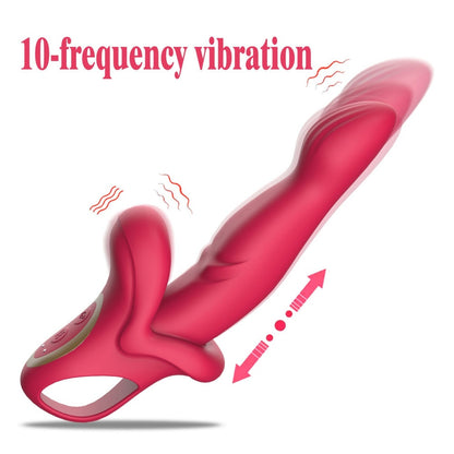 Lip-Shaped G-Spot Vibrator Dildo - Handheld Key to Powerful Vaginal Orgasms Sex Toys for Women