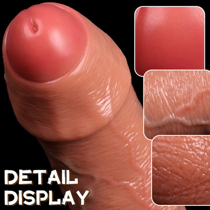 Fantasy Giant Silicone Realistic Dildo – Exaggerated Climax & Big Dick Energy for Women