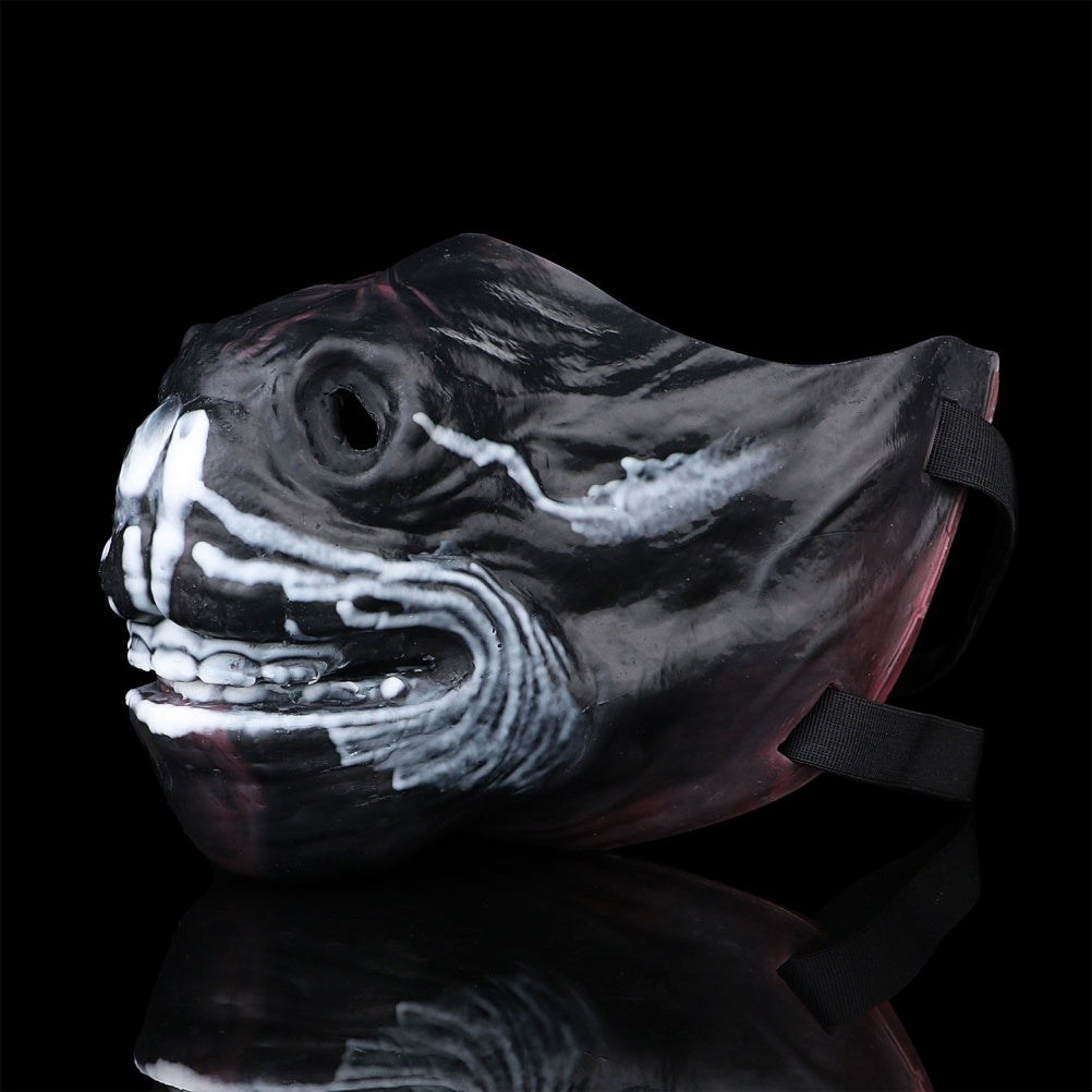 Skull Fantasy Strap-On BDSM Masks - Adjustable Silicone Sex Toys