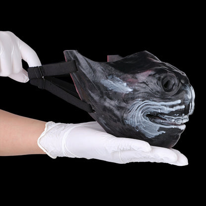 Skull Fantasy Strap-On BDSM Masks - Adjustable Silicone Sex Toys