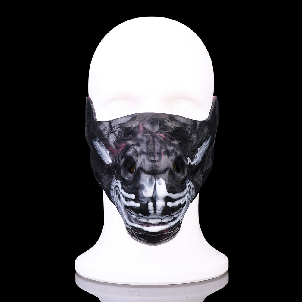 Skull Fantasy Strap-On BDSM Masks - Adjustable Silicone Sex Toys