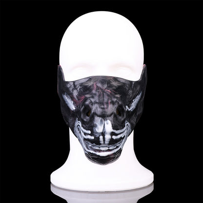 Skull Fantasy Strap-On BDSM Masks - Adjustable Silicone Sex Toys
