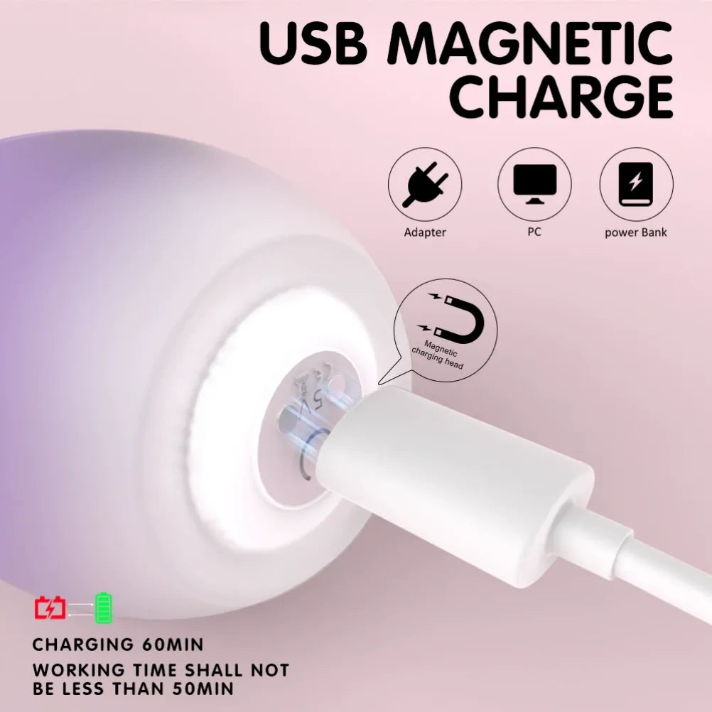 Oeuf vibrant stimulateur de clitoris - Jouets de masturbation féminine à vibrations multifréquences