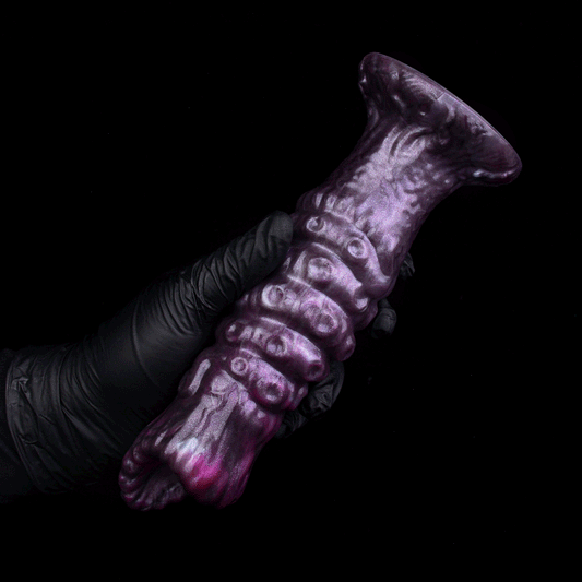 Ovipositor Dildo – Tentacle Monster Platinum Silicone | Egg-Laying Fantasy | Suction Cup | Domlust