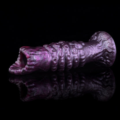 Ovipositor Dildo – Tentakel-Monster aus Platin-Silikon | Eierlege-Fantasie | Saugnapf | Domlust