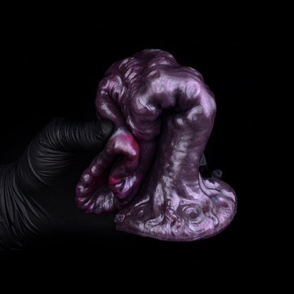 Ovipositor Dildo – Tentakel-Monster aus Platin-Silikon | Eierlege-Fantasie | Saugnapf | Domlust
