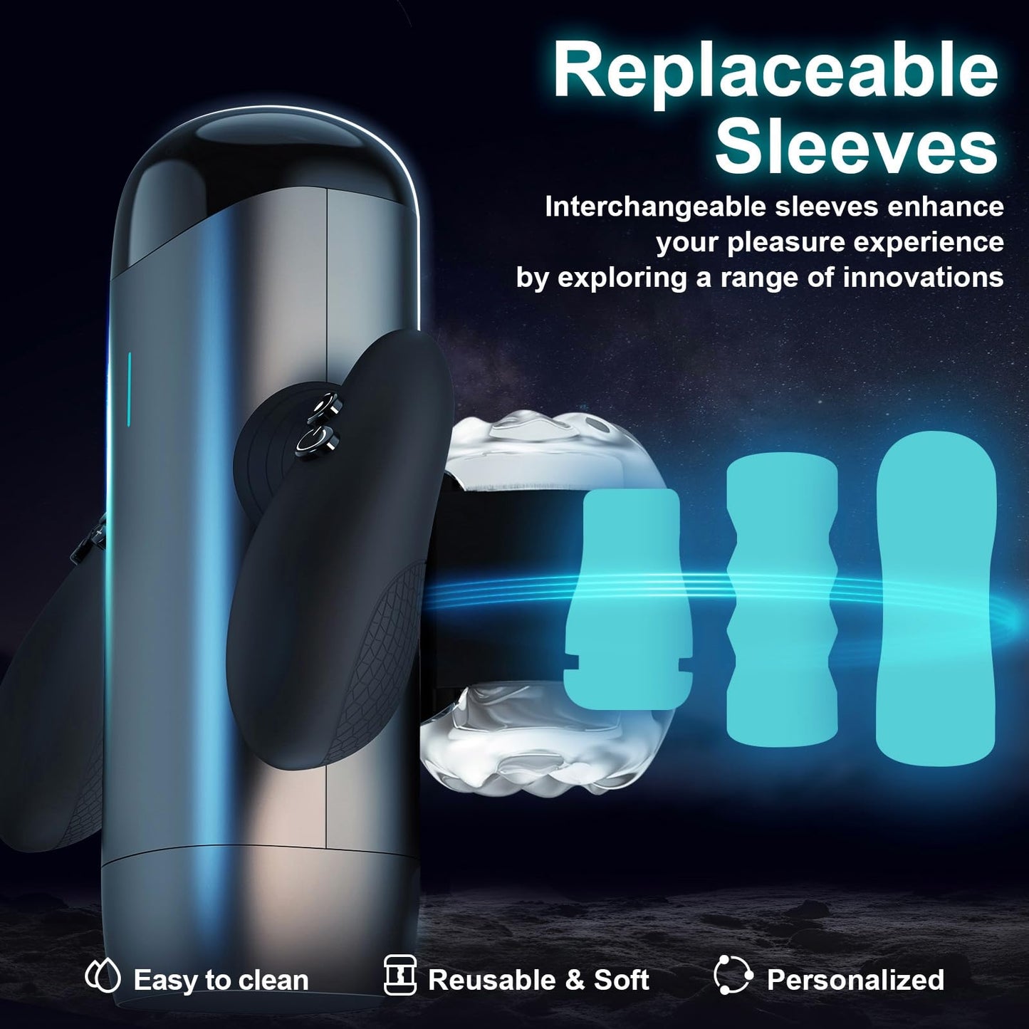 Masturbateur masculin pour adulte Leten XT6 - Jouet sexuel de masturbation automatique du pénis pour hommes