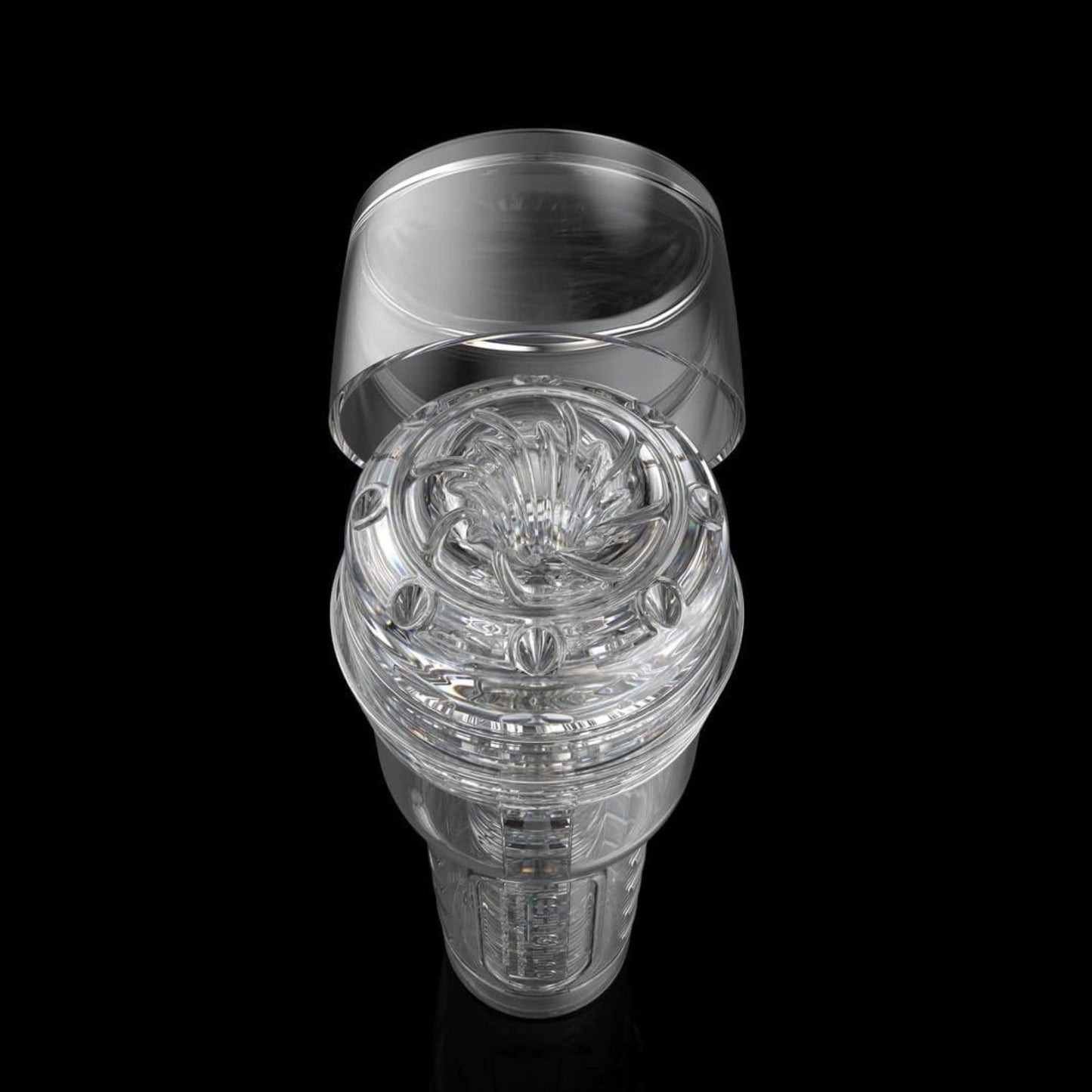 Fleshlight GO Torque - Pussy de poche compacte en gelée avec aspiration réglable - Masturbateur masculin de 8 pouces